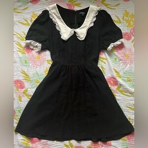 Dolls kill widow lonely soul babydoll dress